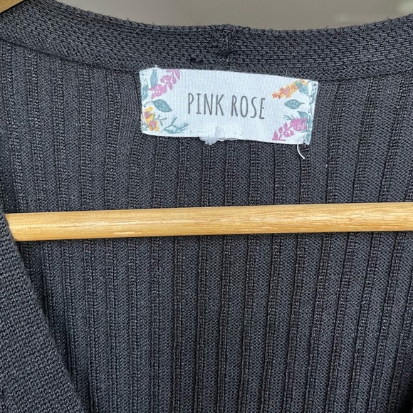 Pink Rose sweater dress - Picture 5 of 9